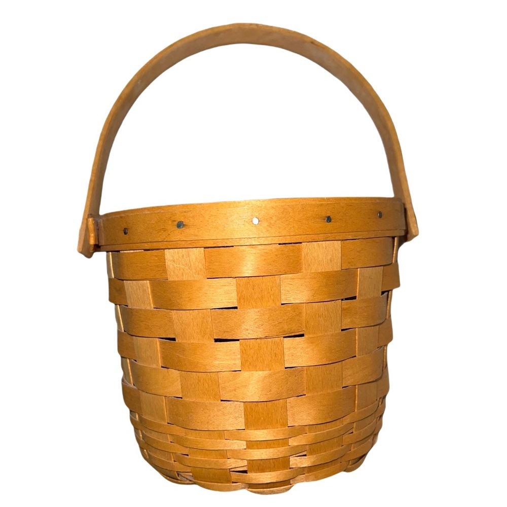 Longaberger Small Fruit Basket 1998 with Original Protector